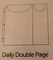 Totally-Tiffany Scrap Rack Basic Storage Pages, Vertical Double, 10-Pack, 13.5"x12.75"
